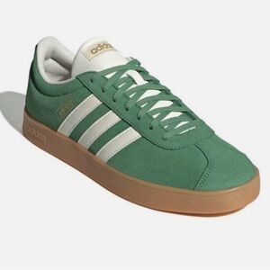 Adidas VL Court 2.0 Mens Sneakers Shoes Green JH5077 Brand New